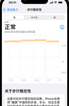 张家口iPhone手机维修如何在iPhone开启'步行稳定性通知'