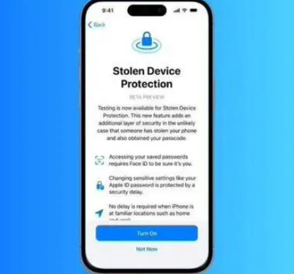 张家口苹果授权维修店分享被盗设备保护功能开启方法 