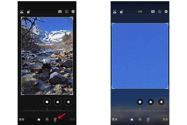 张家口苹果手机维修分享iPhone手机如何使用裁剪功能隐藏照片 